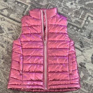 Ideology Pink Puffer Vest for Kids